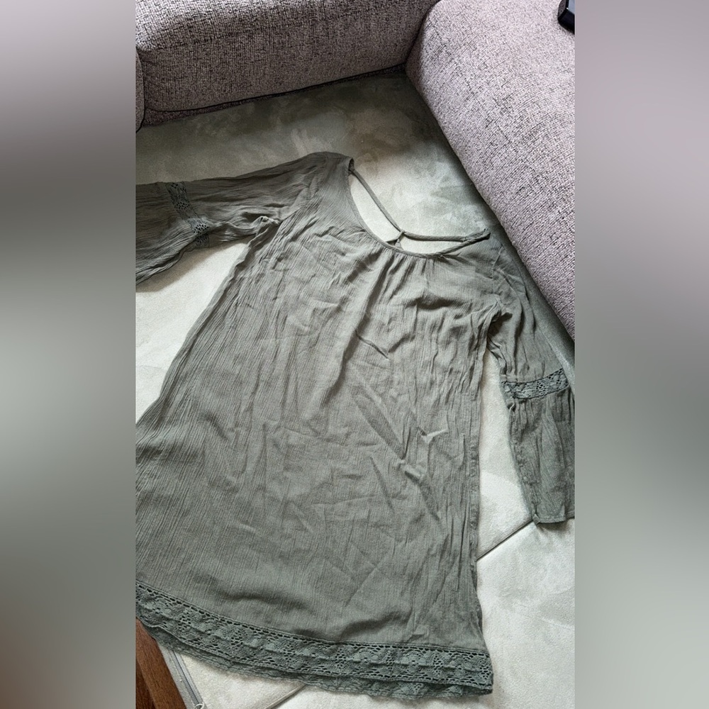 Aerie green swim coverup/dress